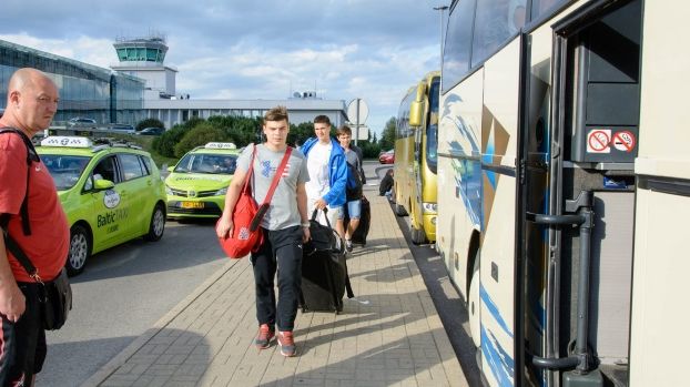 Донбасс прибыл в Латвию