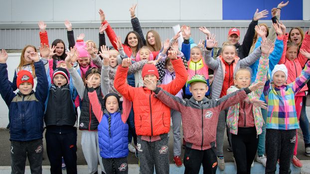 Праздник ярких красок от ХК Донбасс