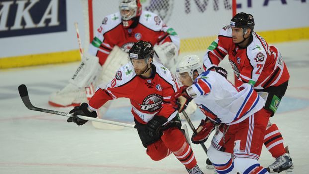 "Донбасс" в овертайме "дожал" "Лев"