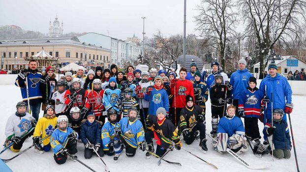 Мастер-класс от легенд украинского хоккея
