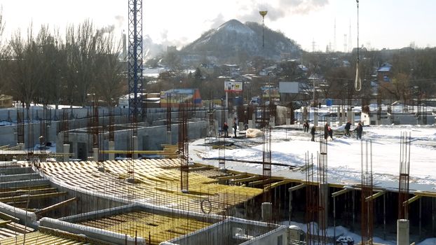 "Кальмиус Арена": строительство продолжается