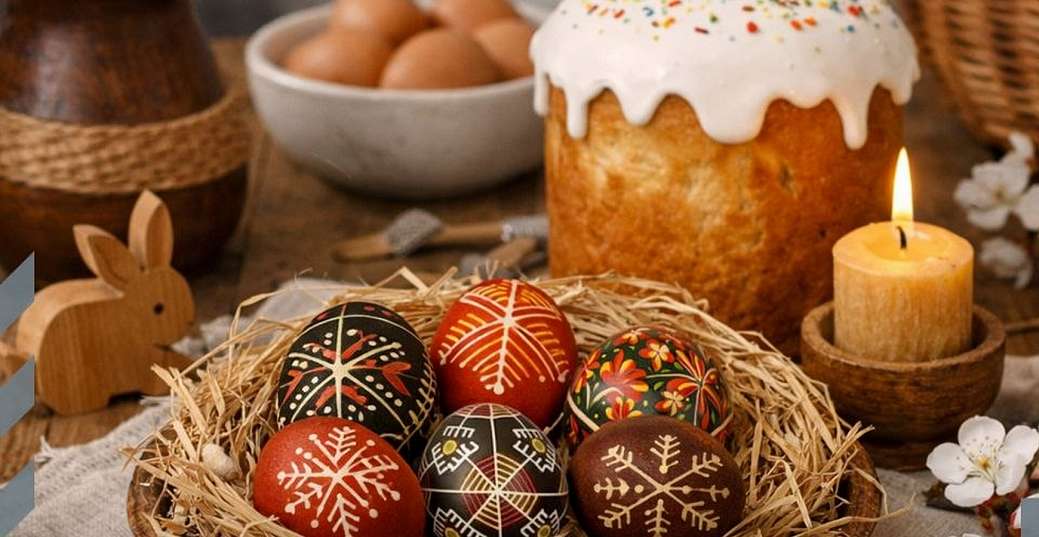 Зі світлим святом Великодня!