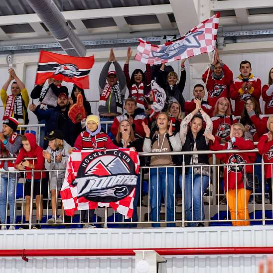 Двойная победа хоккейного клуба «Донбасс» - подарок ко Дню города Донецк и Дню шахтера