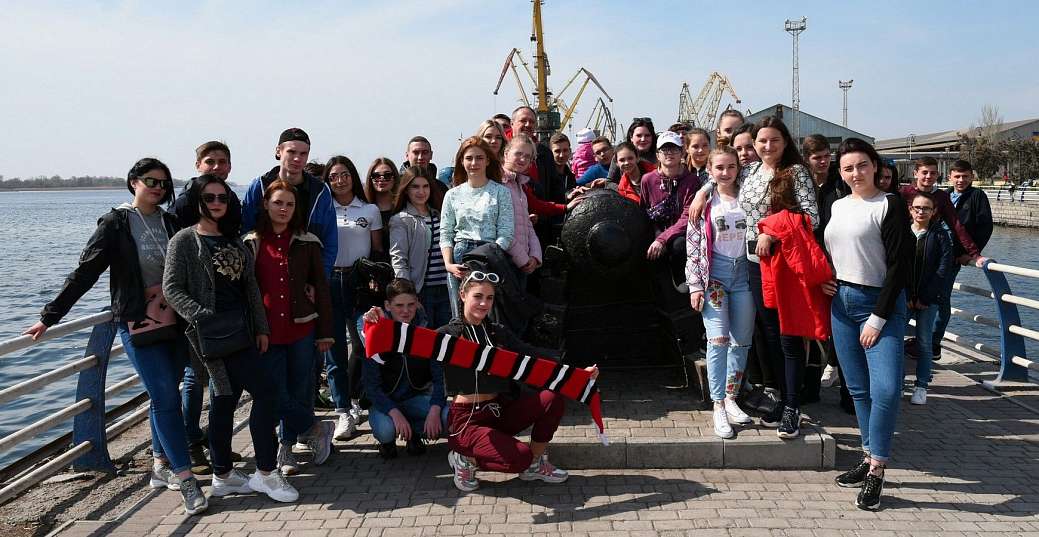 Болельщики «Донбасса» знакомятся с Херсоном