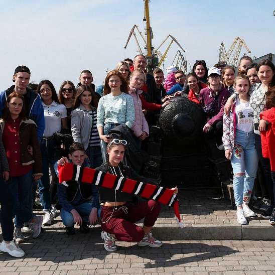 Болельщики «Донбасса» знакомятся с Херсоном