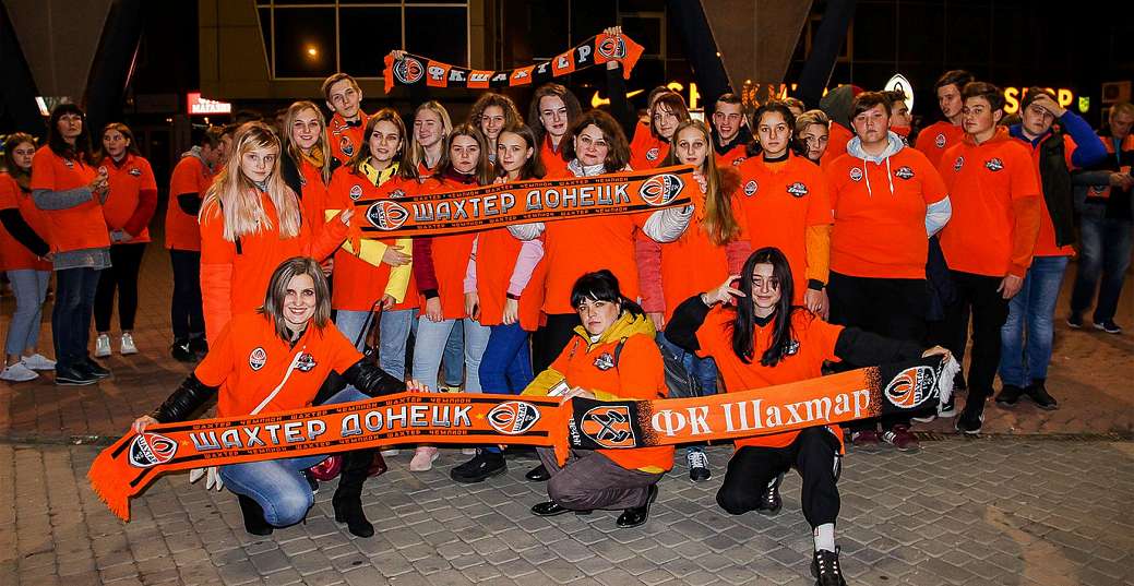 Учащиеся Донецкой области посетили матч Лиги чемпионов «Шахтер» — «Динамо» (Загреб)