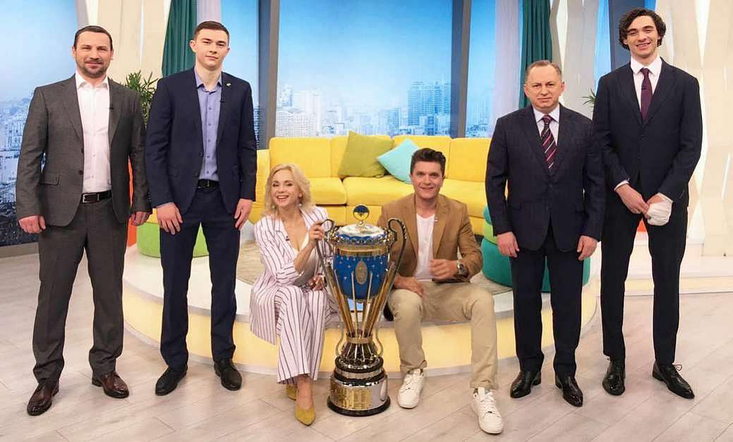 Чемпионы в гостях у программы «Ранок з Україною»
