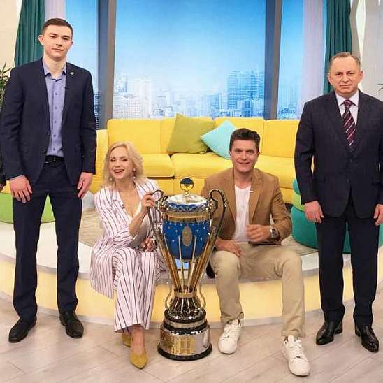 Чемпионы в гостях у программы «Ранок з Україною»